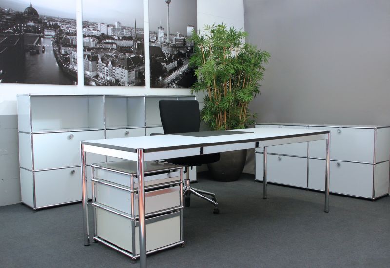 Usm Haller Schreibtisch Weiss