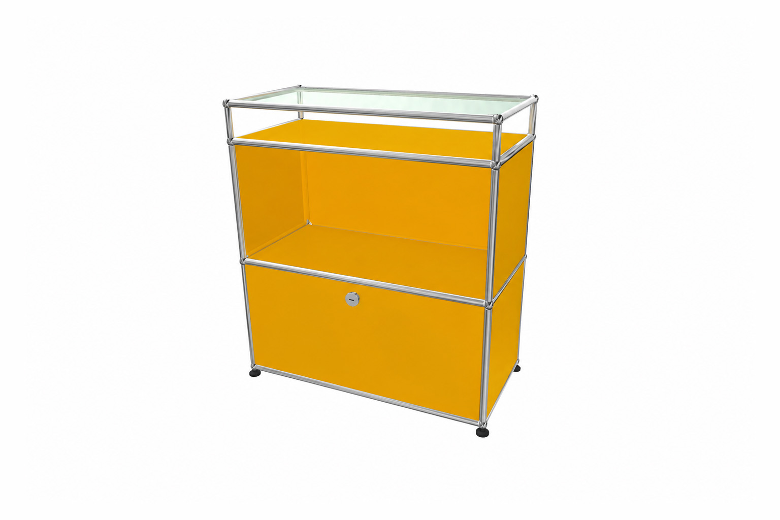 USM Haller Sideboard mit Glastablar