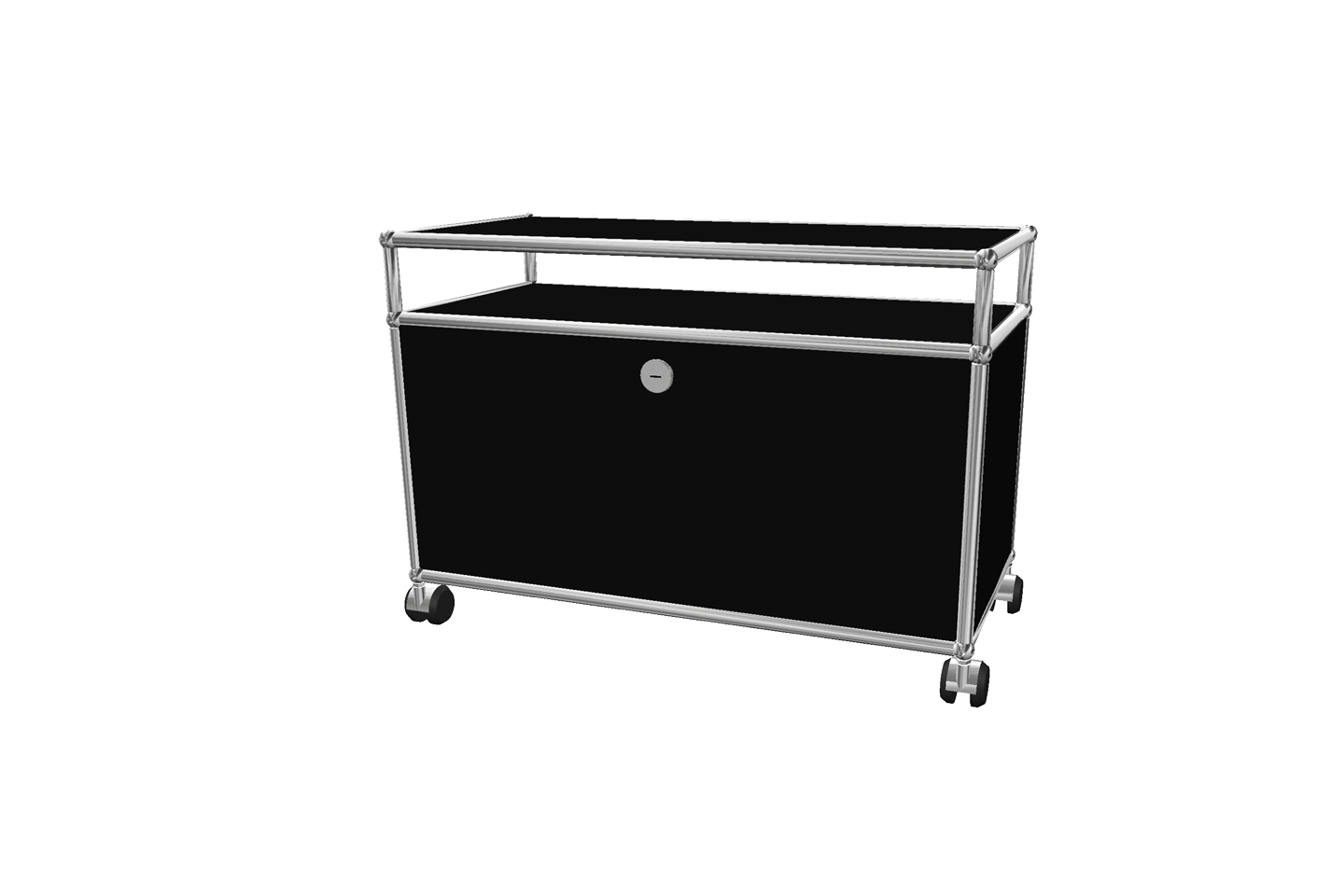 USM Haller TV-Board / Lowboard mit Aufsatz