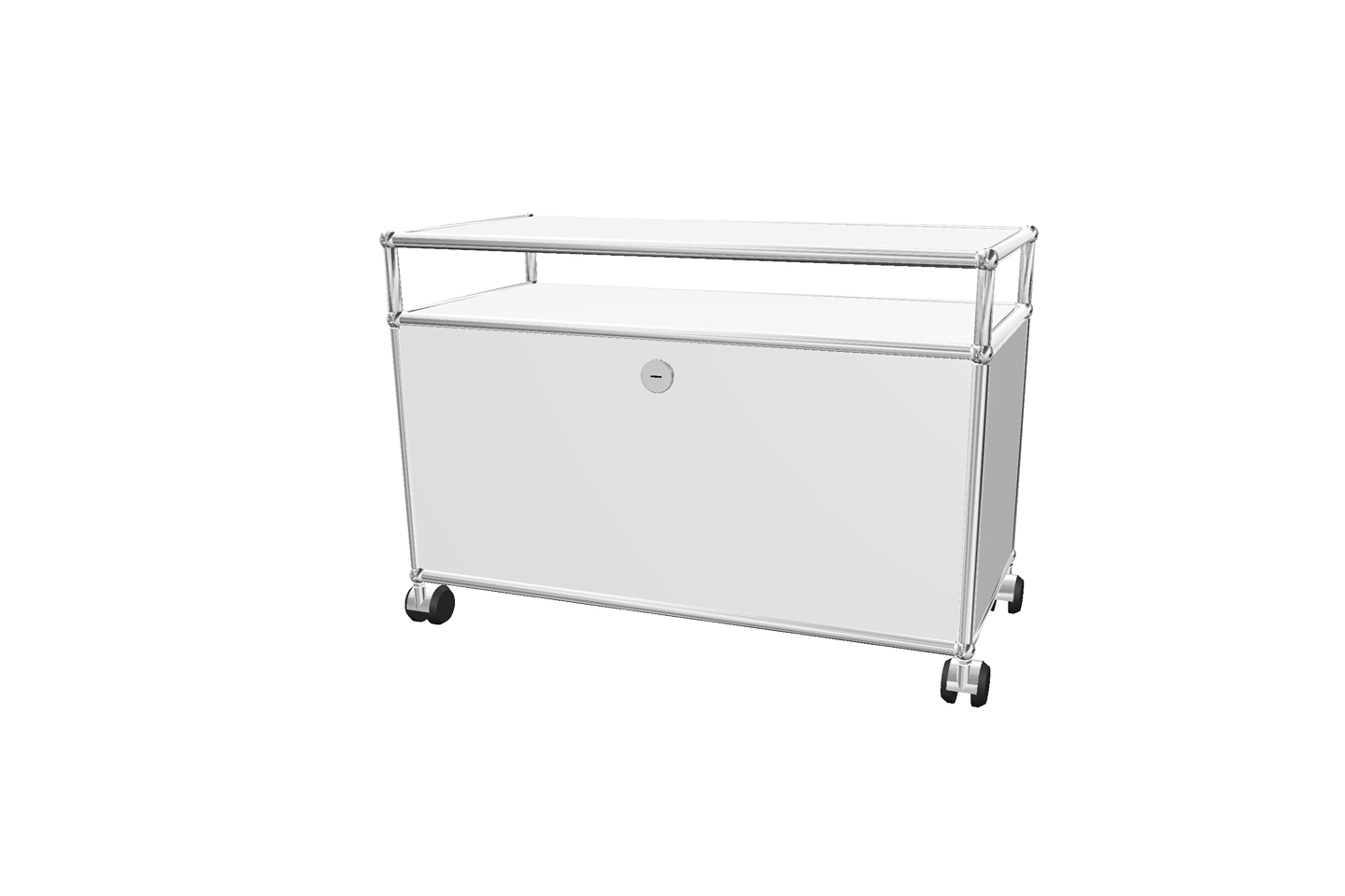 USM Haller TV-Board / Lowboard mit Aufsatz