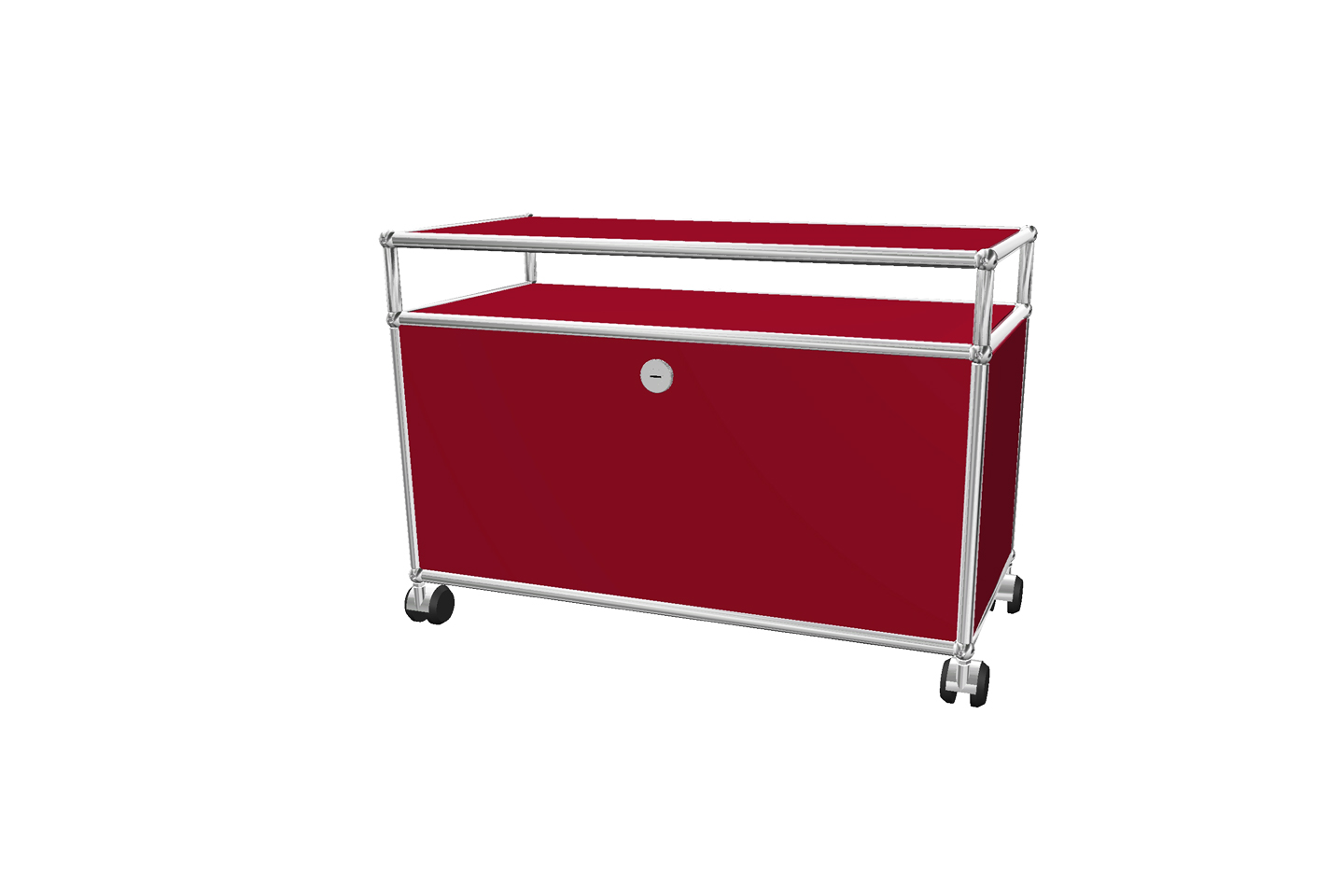 USM Haller TV-Board / Lowboard mit Aufsatz