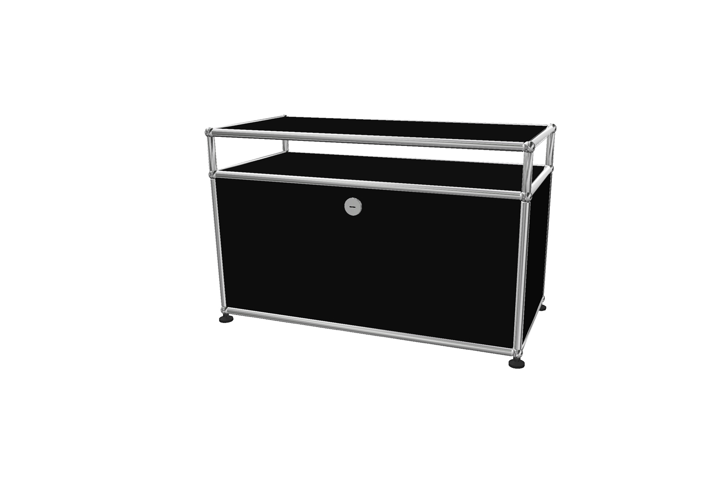 USM Haller Mesa De TV Negro Grafito RAL 9011