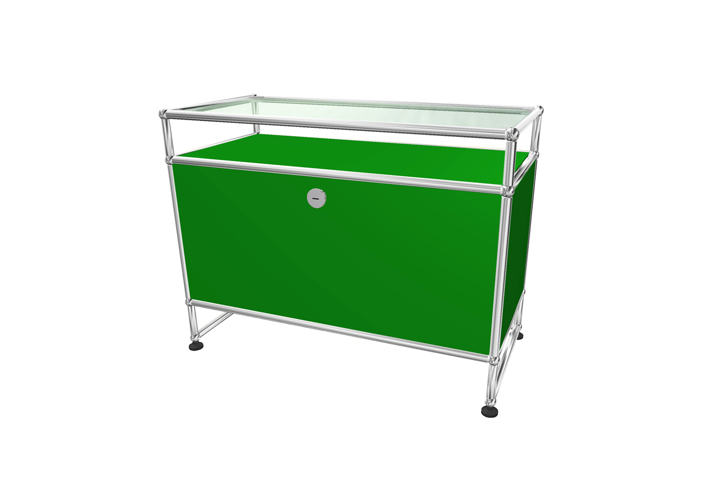 USM Haller TV-Board / Lowboard mit Glastablar