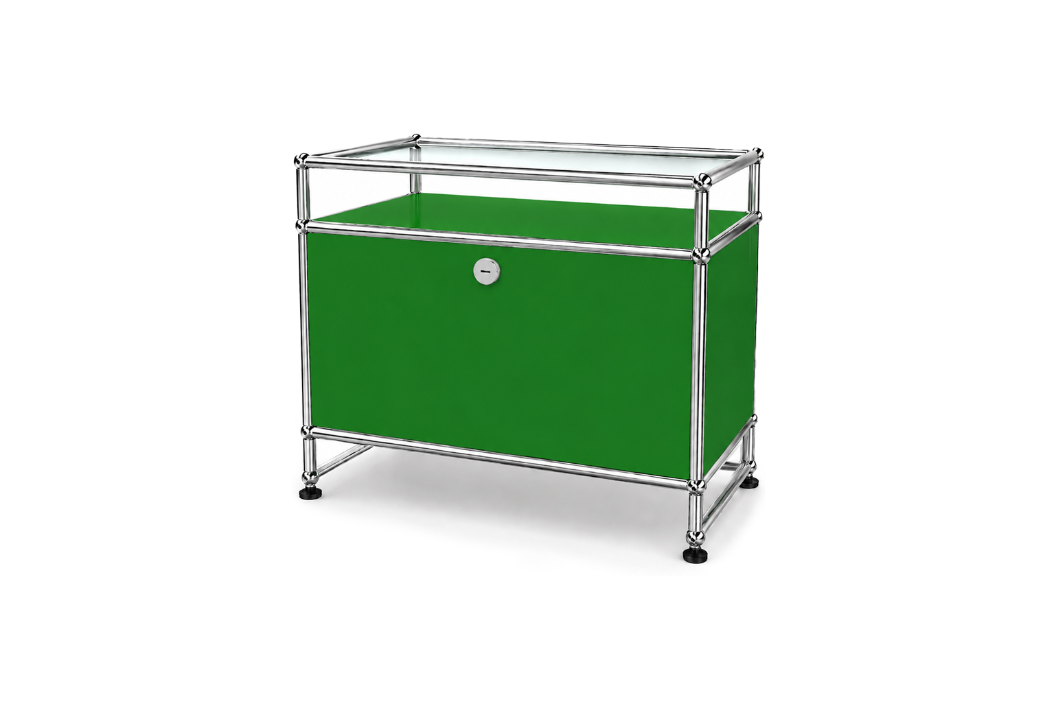 USM Haller TV-Board / Lowboard mit Glastablar