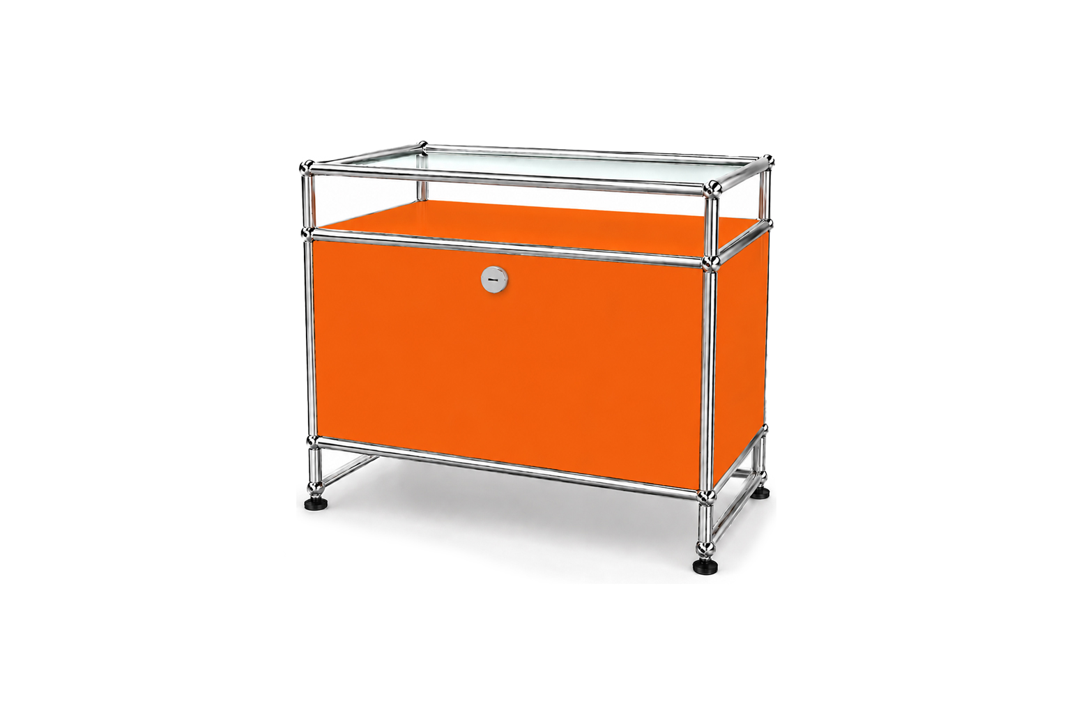 USM Haller TV-Board / Lowboard mit Glastablar