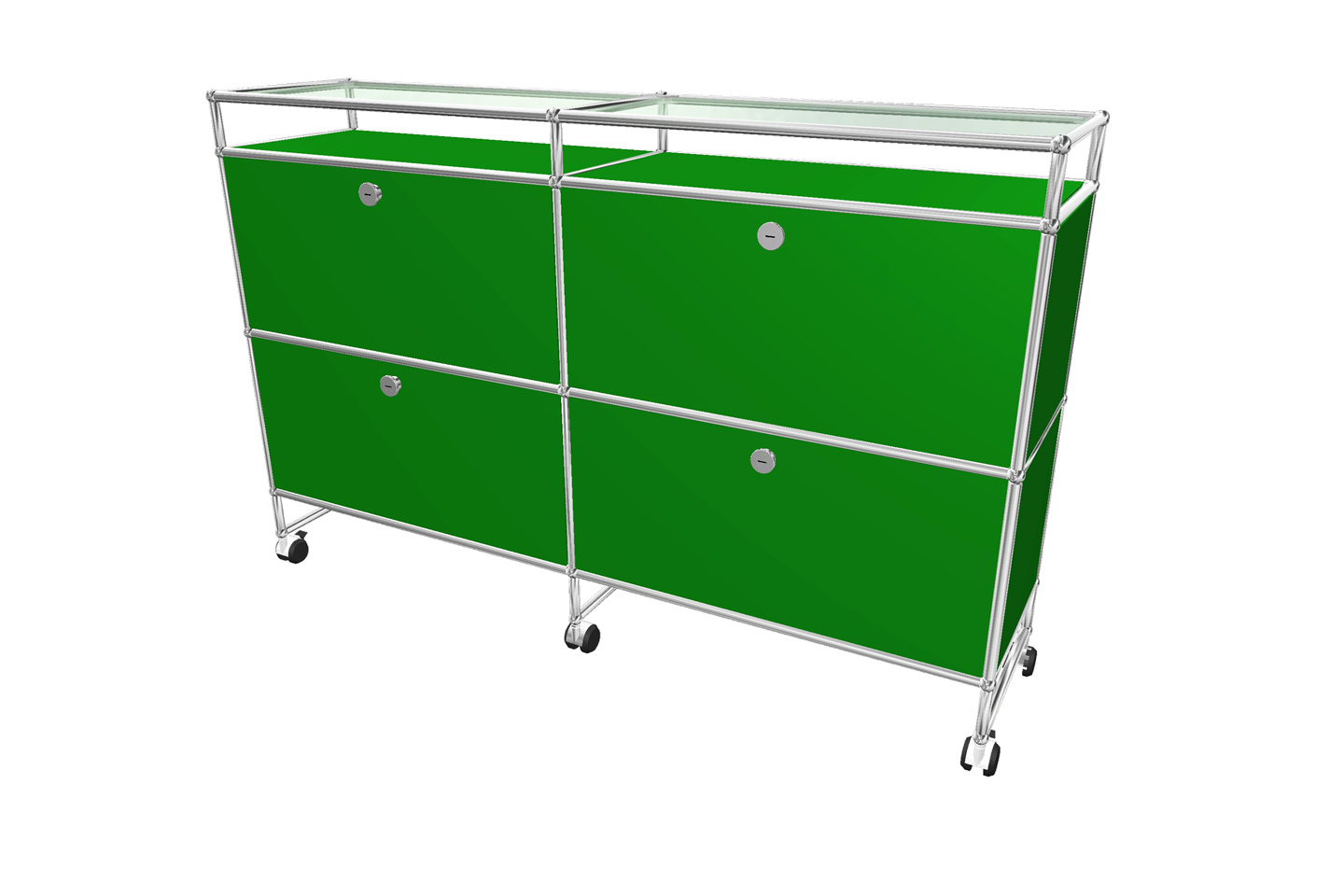 USM Haller Sideboard mit Glastablaren