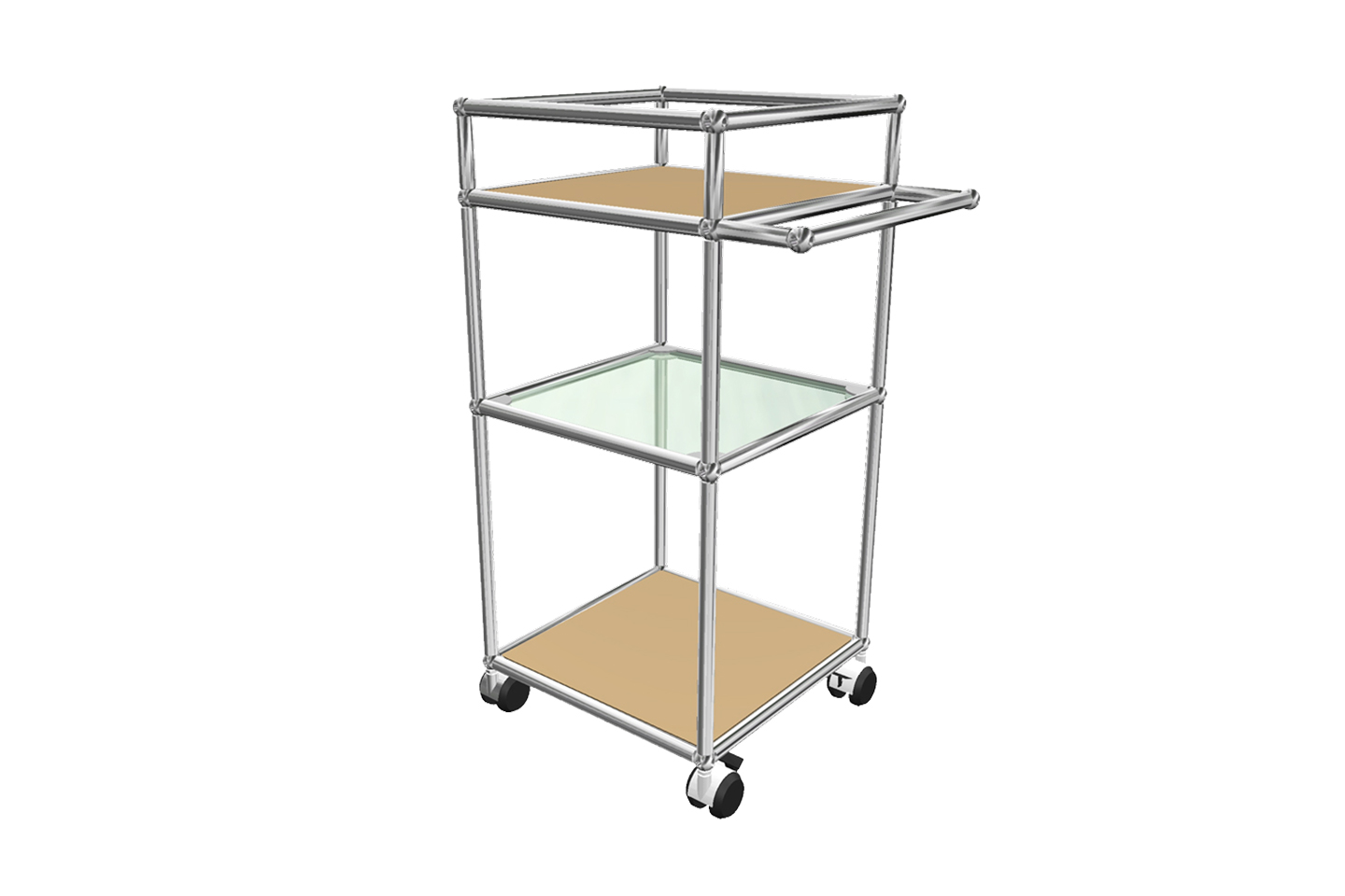 USM Haller Serving Cart Graphit Black RAL 9011