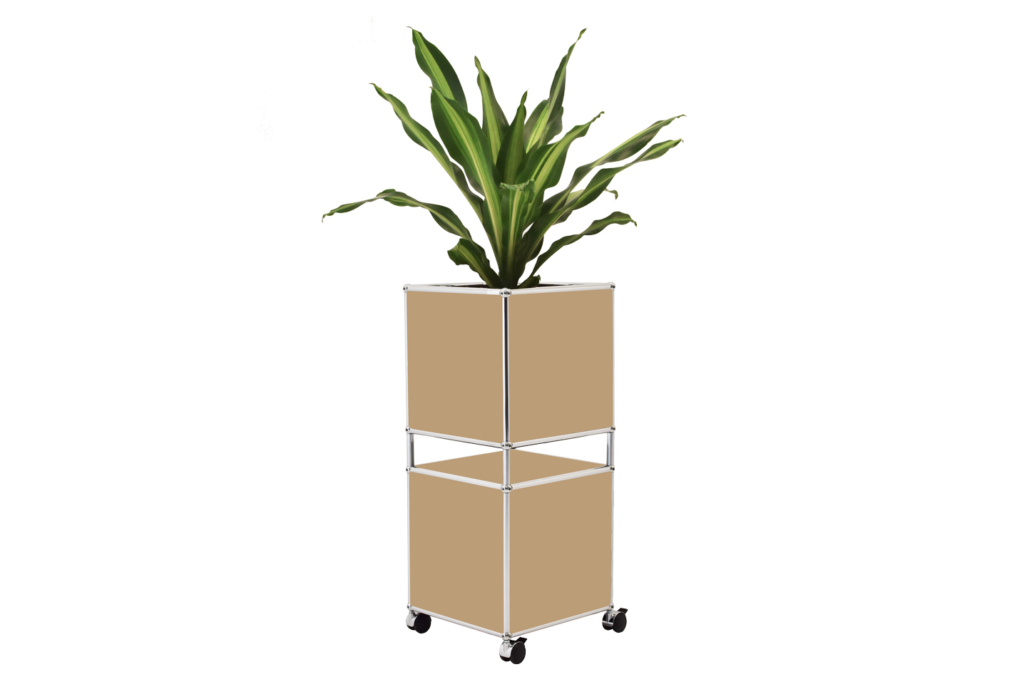 USM Haller Bloempot Grafietzwart RAL 9011