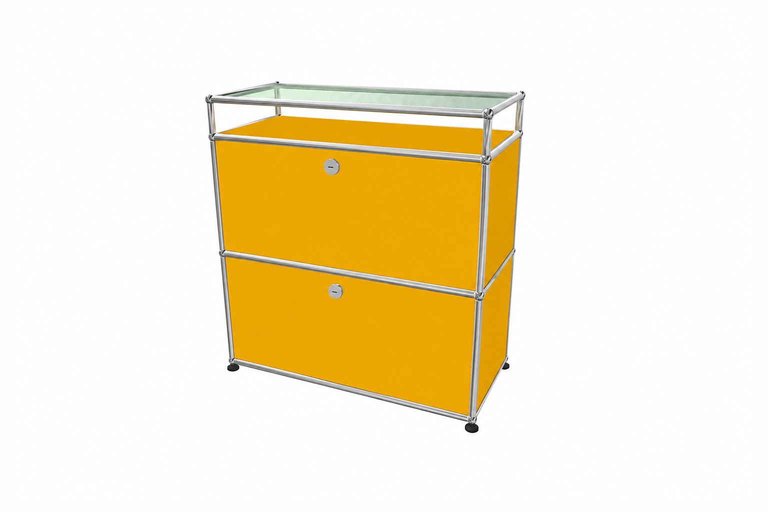 USM Haller Sideboard mit Glastablar