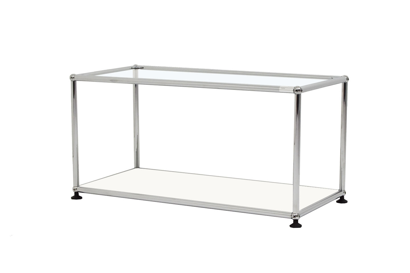 USm Haller Side Table Glass 75 x 35 cm