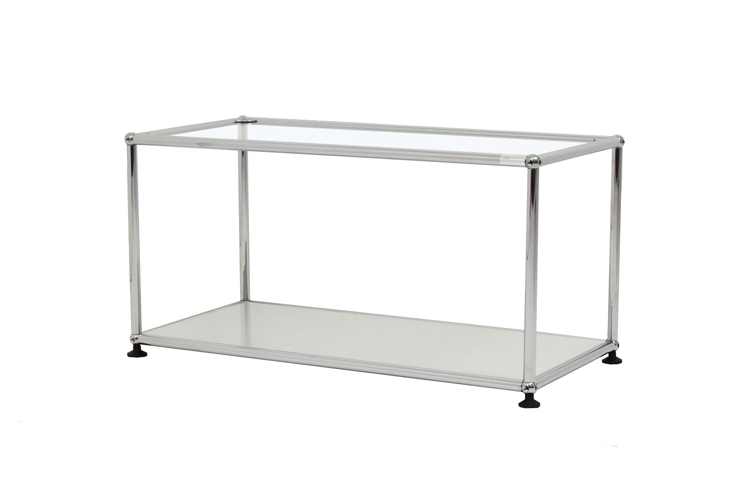 USM Haller Mesa Auxiliar Criistal 75 x 35 cm