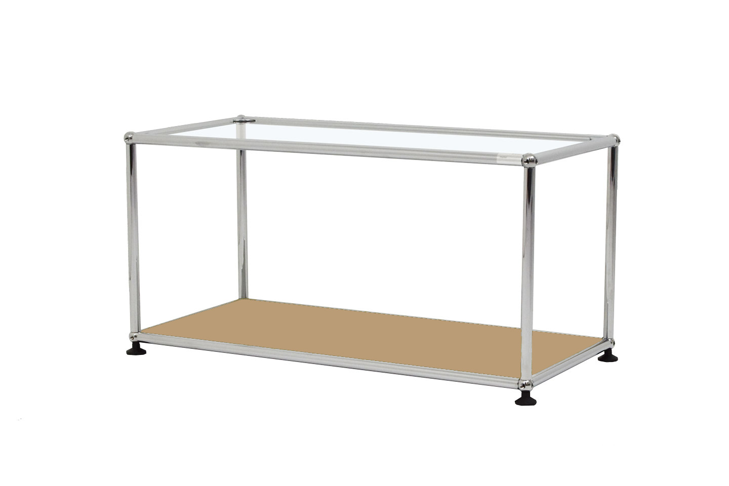 USm Haller Side Table Glass 75 x 35 cm