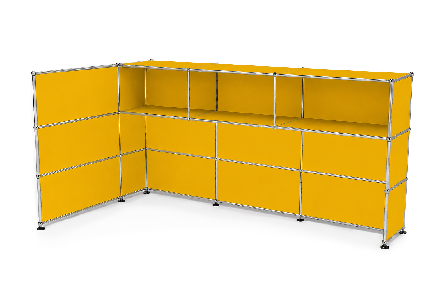 USM Haller Theke / Empfangstheke mit Sichtschutz