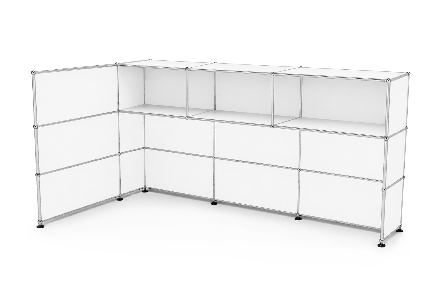 USM Haller Theke / Empfangstheke mit Sichtschutz