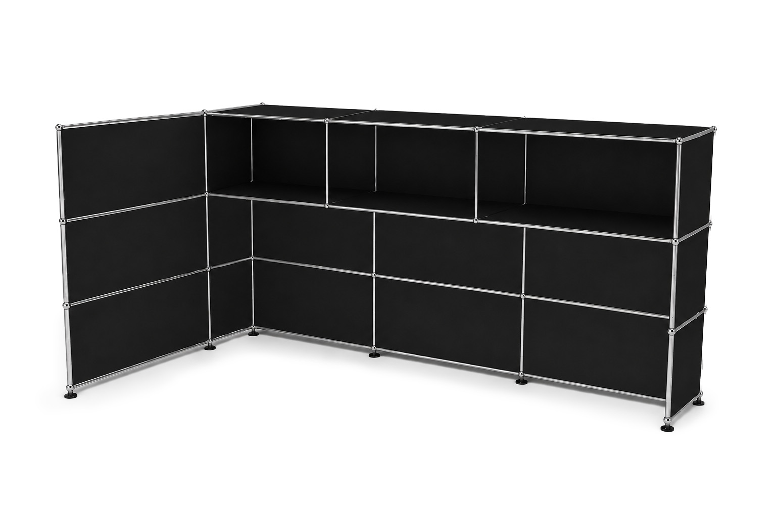 USM Haller Theke / Empfangstheke mit Sichtschutz