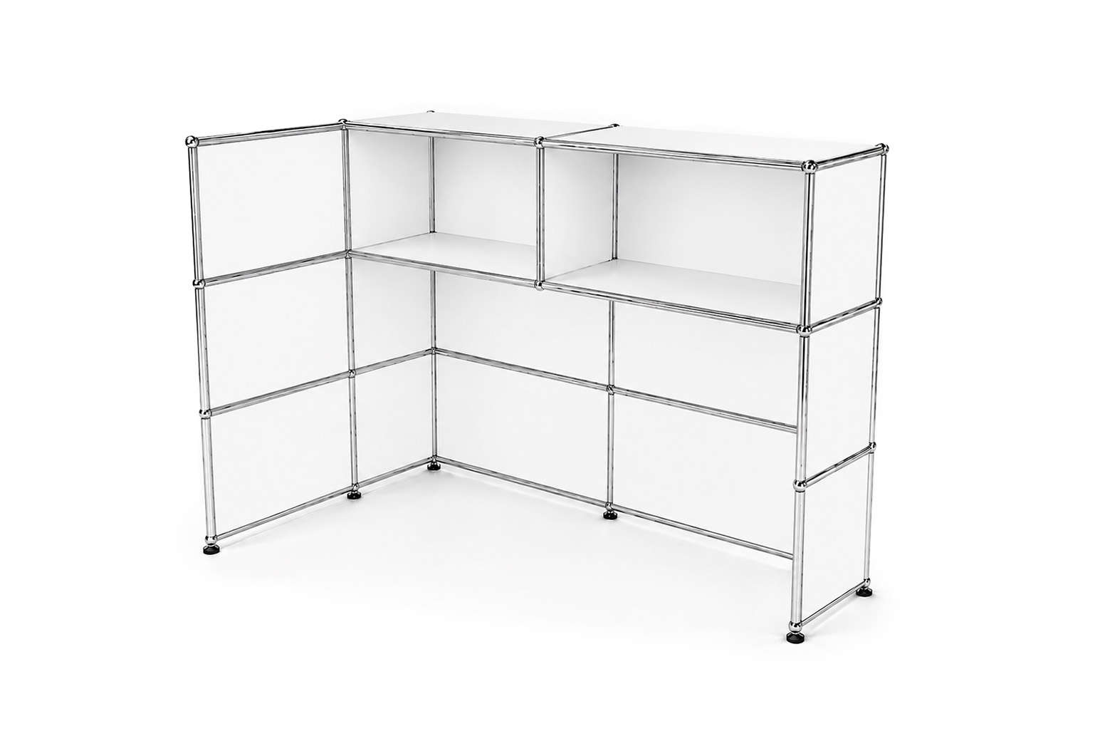 USM Haller Theke / Empfangstheke mit Sichtschutz