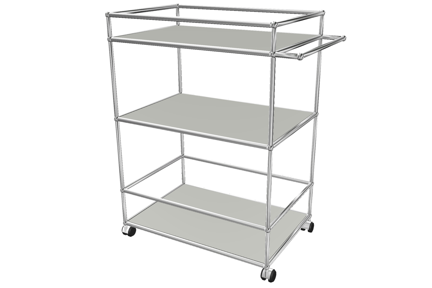 USM Haller Barwagen / Servierwagen 75 x 50 cm