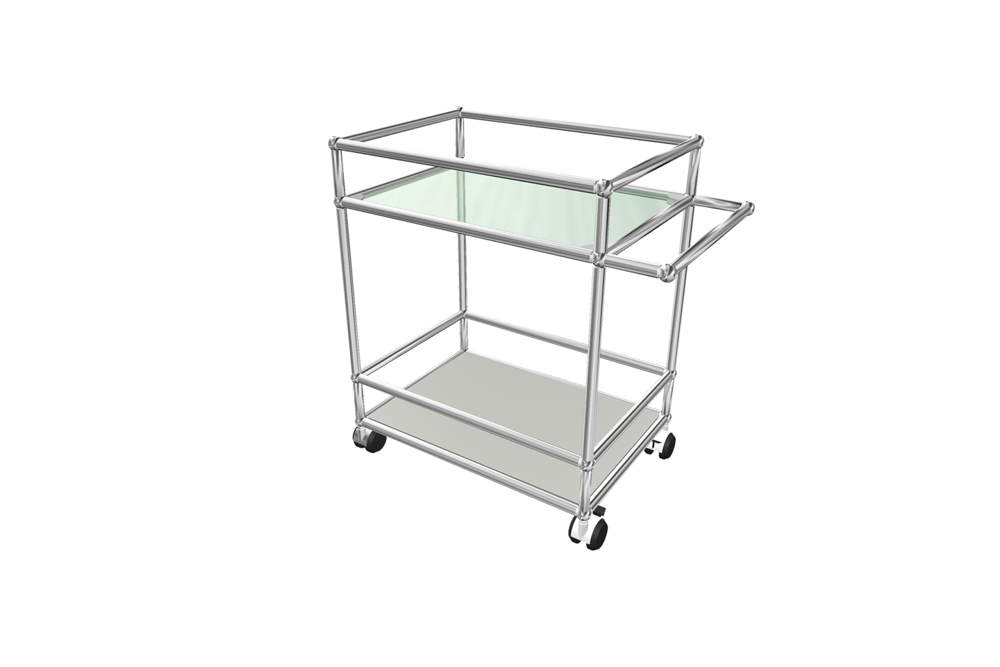 USM Haller Barwagen / Servierwagen 50 x 35 cm