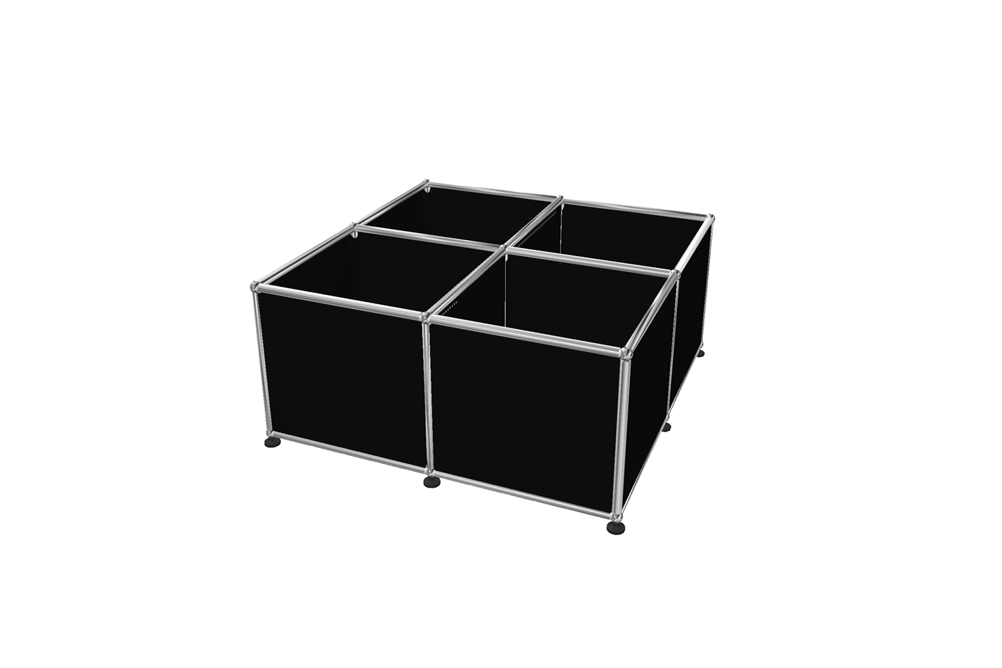 USM Haller Pot de Fleurs Noir Graphite RAL 9011