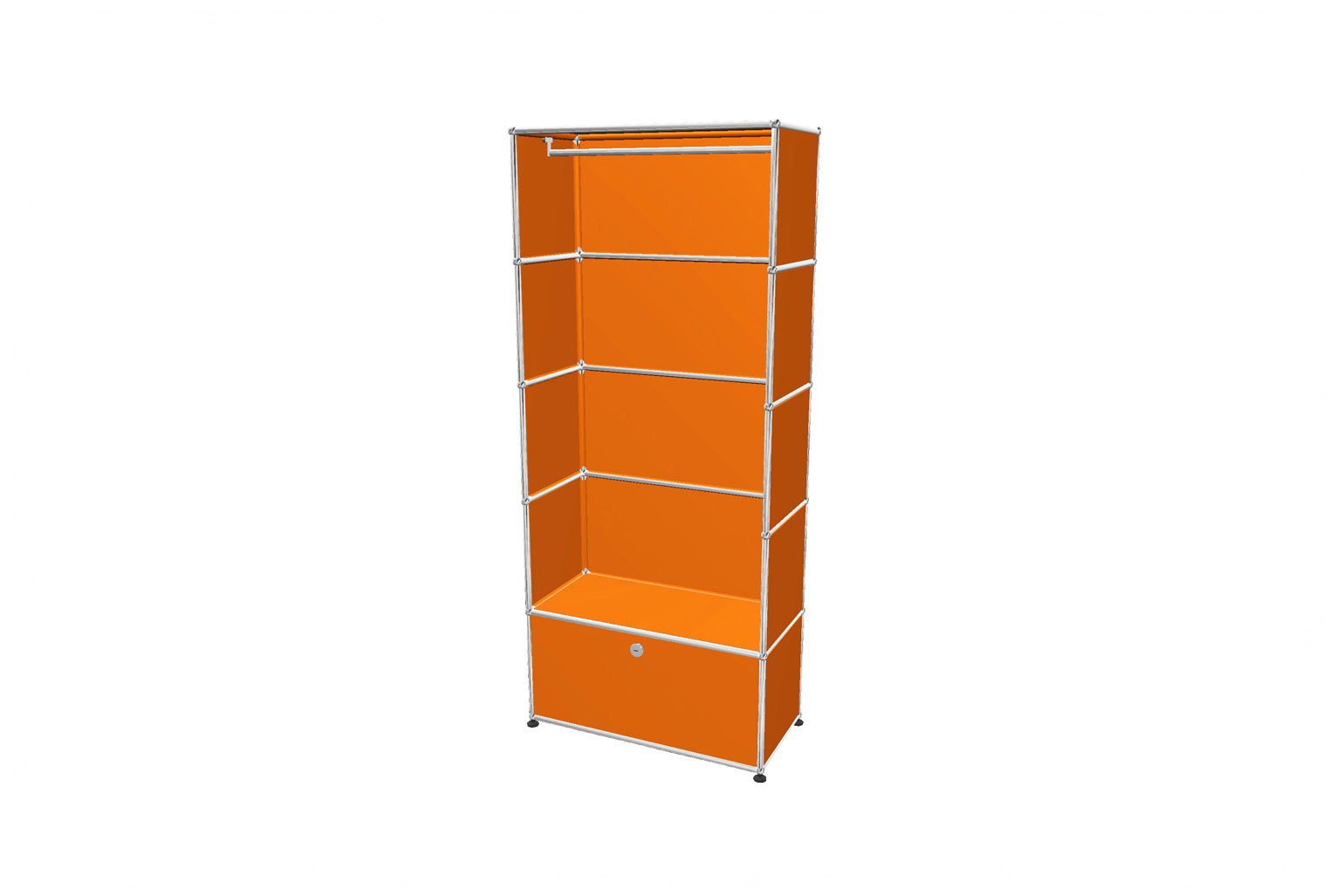 USM Haller Garderobenschrank mit Ausziehtür Tiefe 35 cm