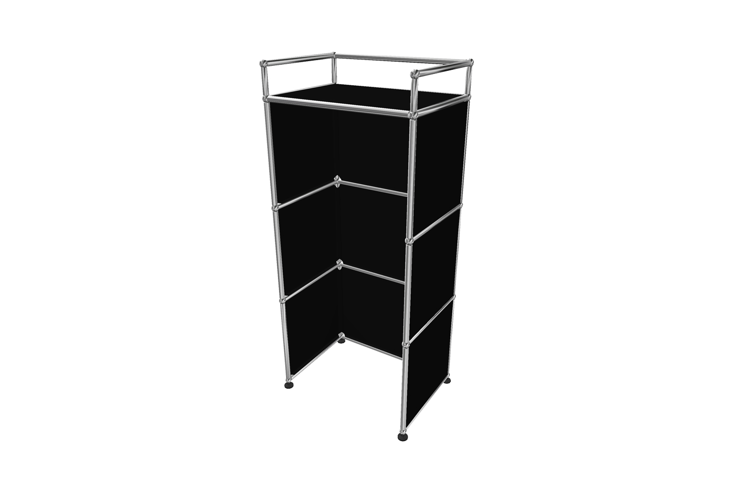 USM Haller Pupitre / Table haute Noir graphite RAL 9011