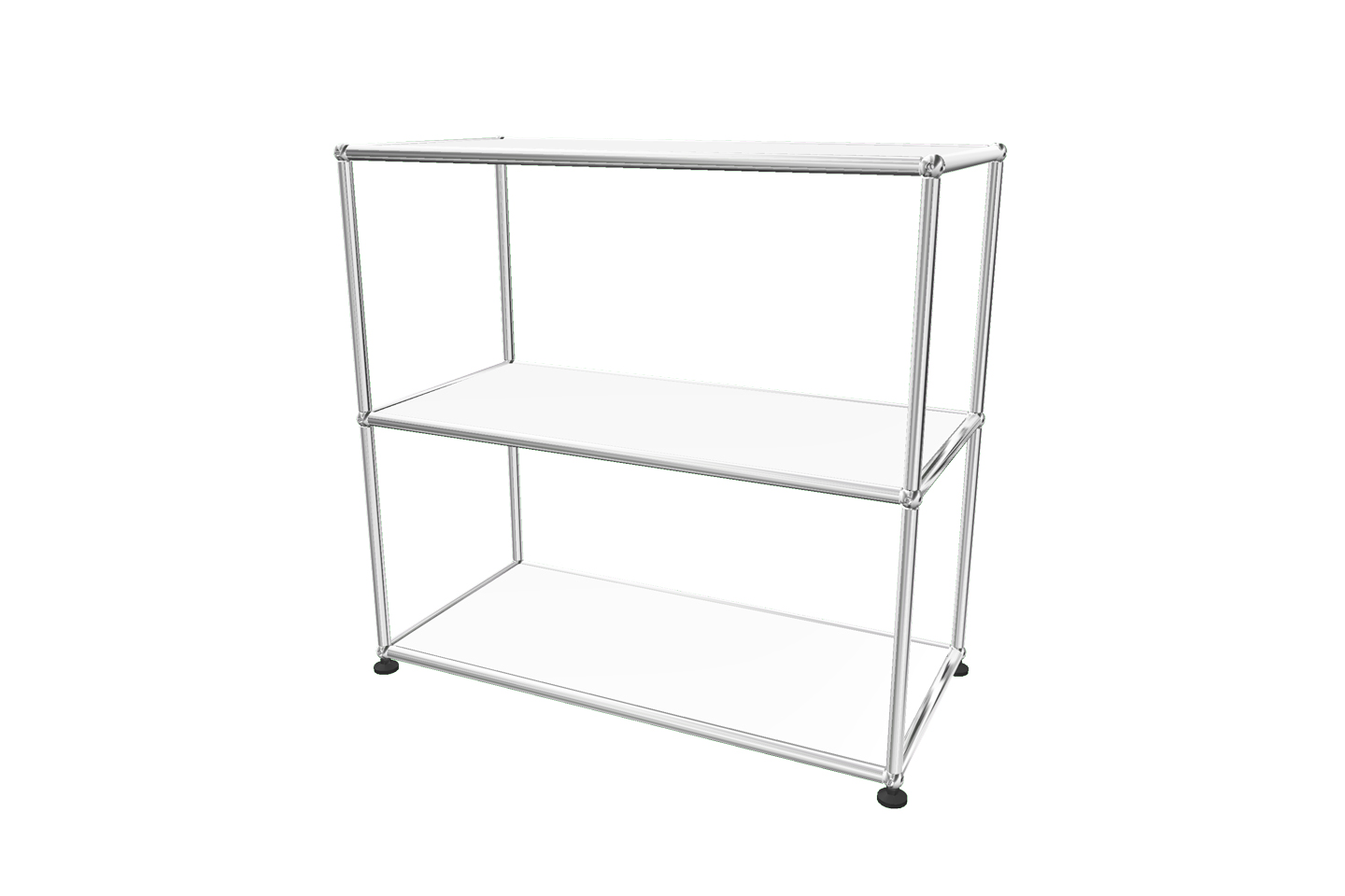 USM Haller Regal / Bücherregal in Breite 75 cm x Tiefe 35 cm