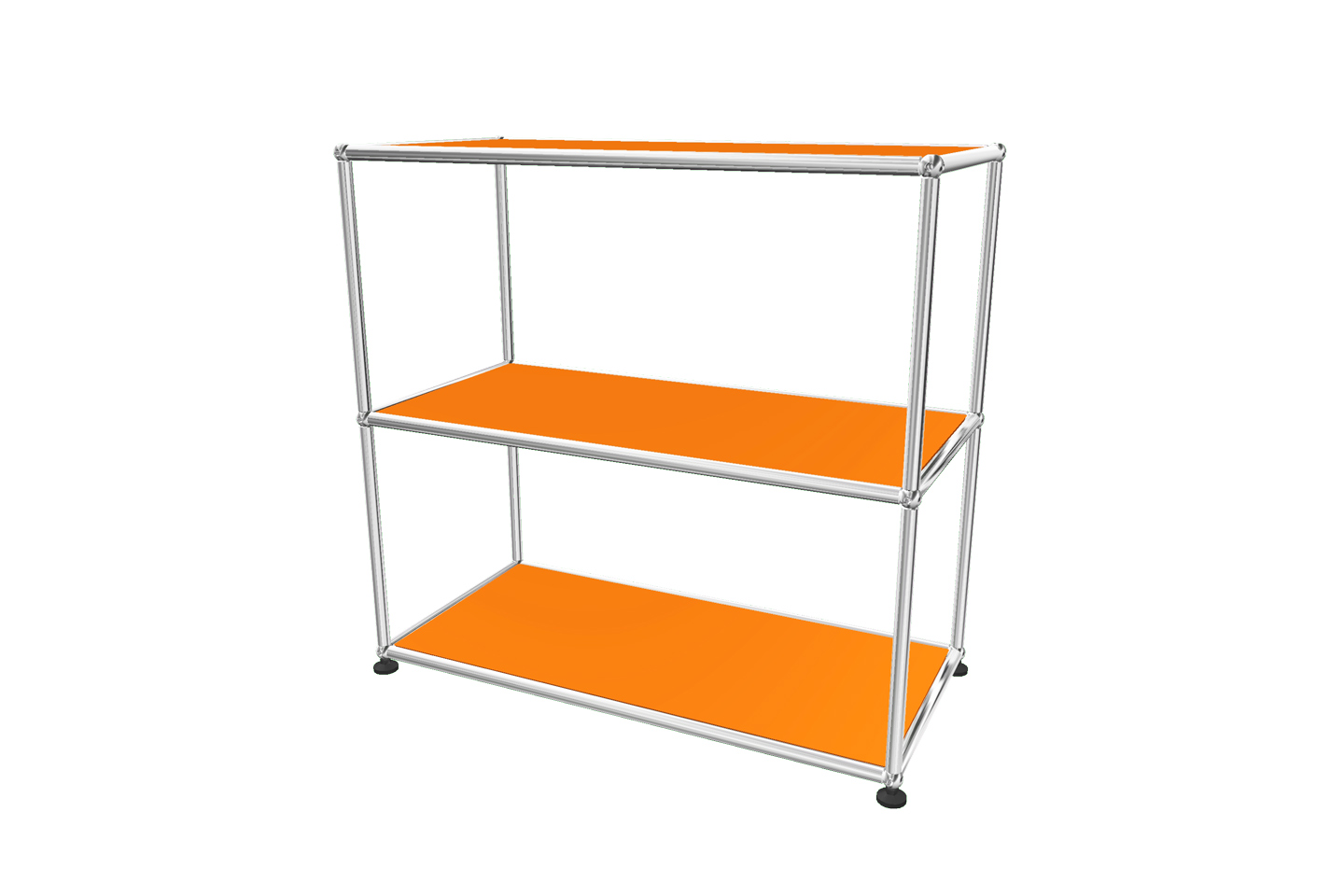 USM Haller Regal / Bücherregal in Breite 75 cm x Tiefe 35 cm