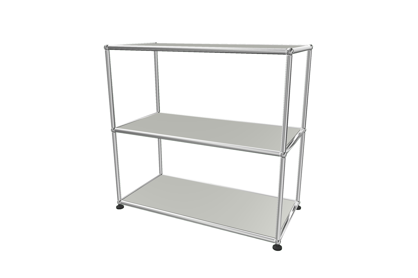 USM Haller Regal / Bücherregal in Breite 75 cm x Tiefe 35 cm