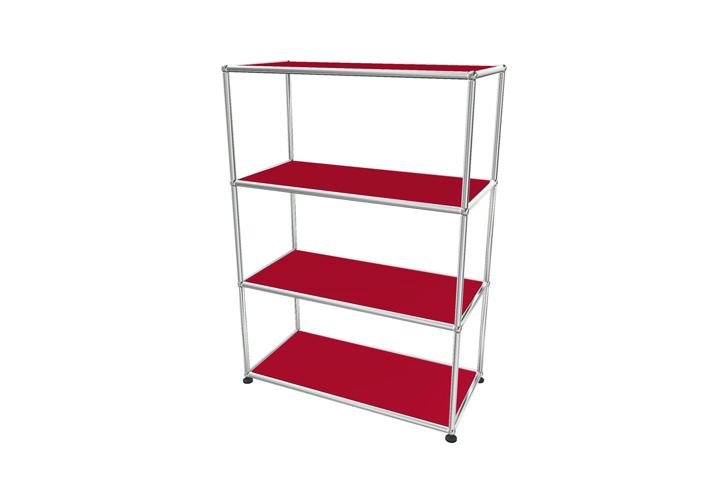 USM Haller Regal / Bücherregal in Breite 75 cm x Tiefe 35 cm