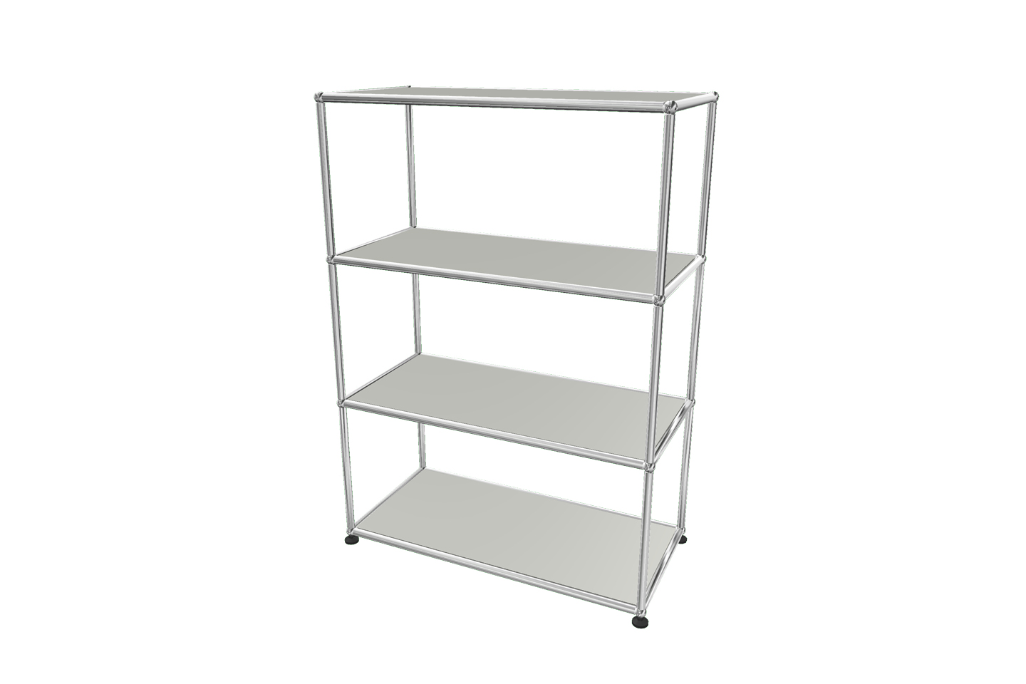 USM Haller Regal / Bücherregal in Breite 75 cm x Tiefe 35 cm