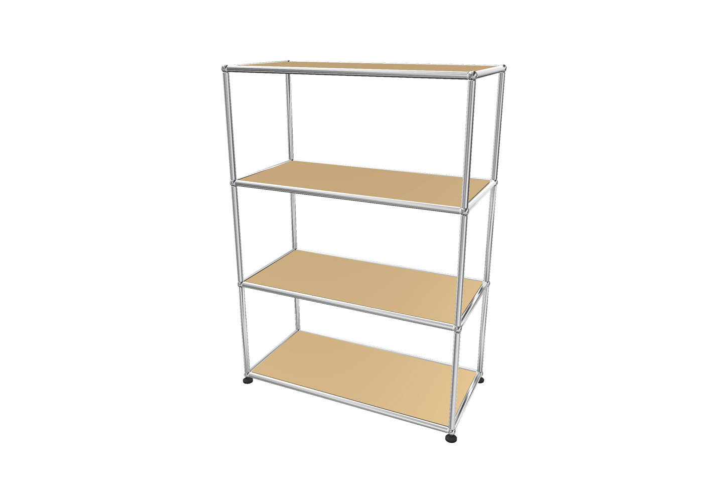 USM Haller Regal / Bücherregal in Breite 75 cm x Tiefe 35 cm