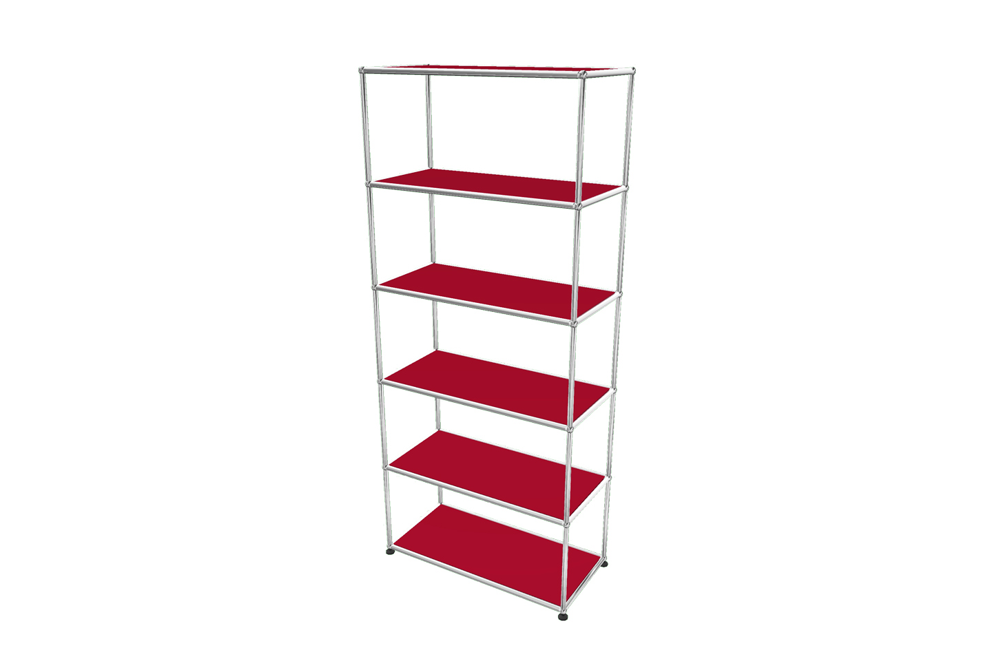 USM Haller Regal / Bücherregal in Breite 75 cm x Tiefe 35 cm