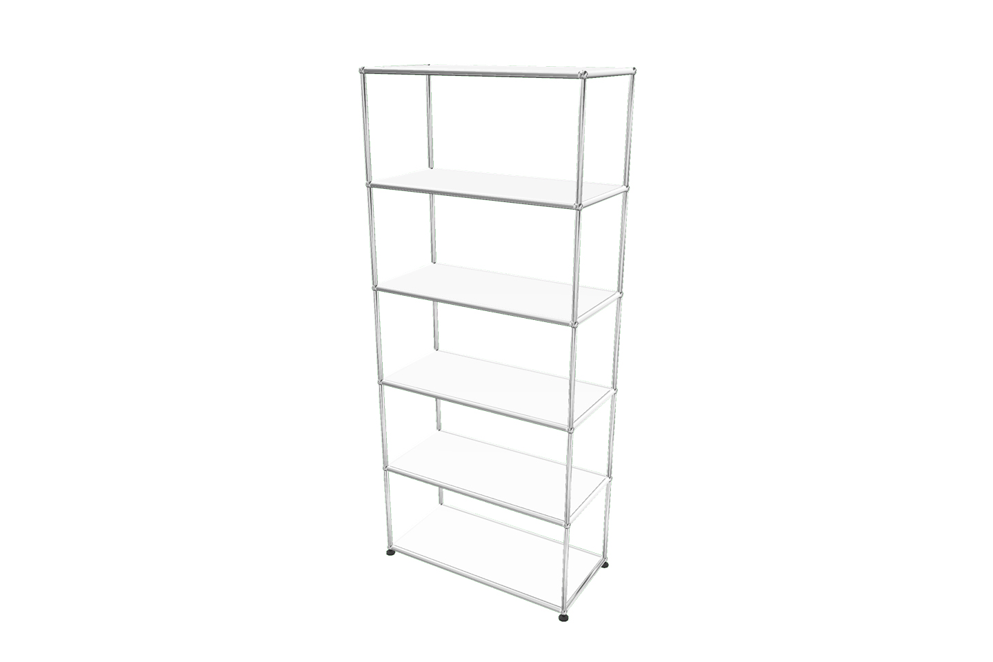 USM Haller Regal / Bücherregal in Breite 75 cm x Tiefe 35 cm