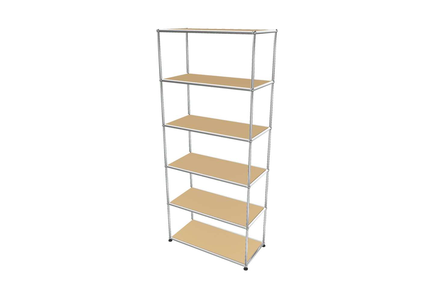 USM Haller Regal / Bücherregal in Breite 75 cm x Tiefe 35 cm