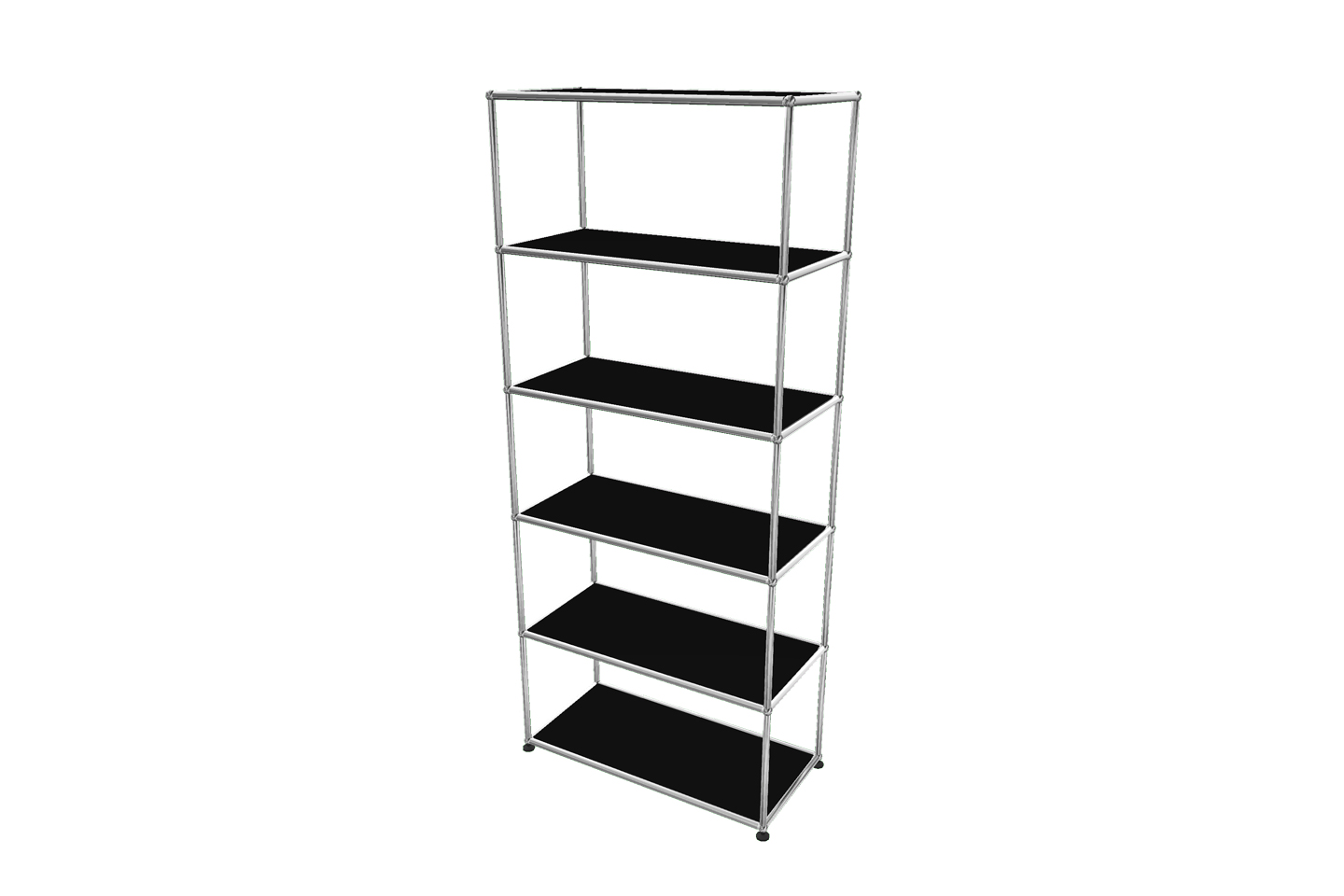 USM Haller Regal / Bücherregal in Breite 75 cm x Tiefe 35 cm