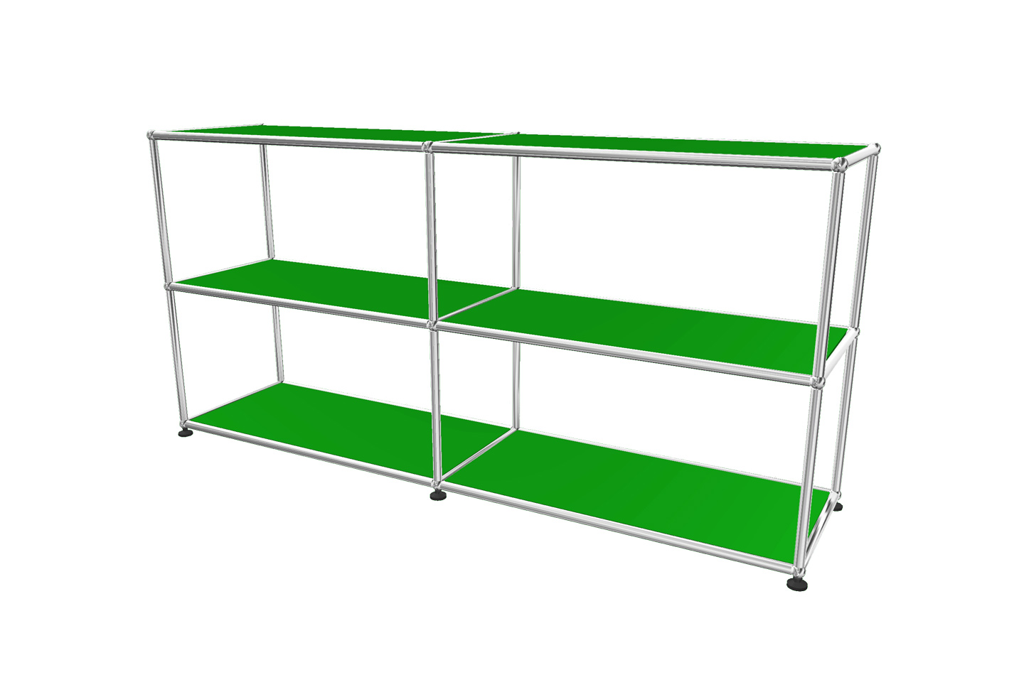 USM Haller Regal / Bücherregal in Breite 150 cm x Tiefe 35 cm