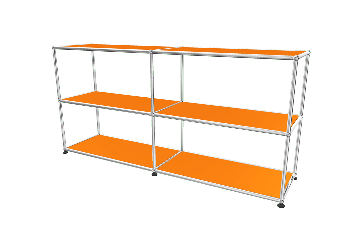 USM Haller Regal / Bücherregal in Breite 150 cm x Tiefe 35 cm