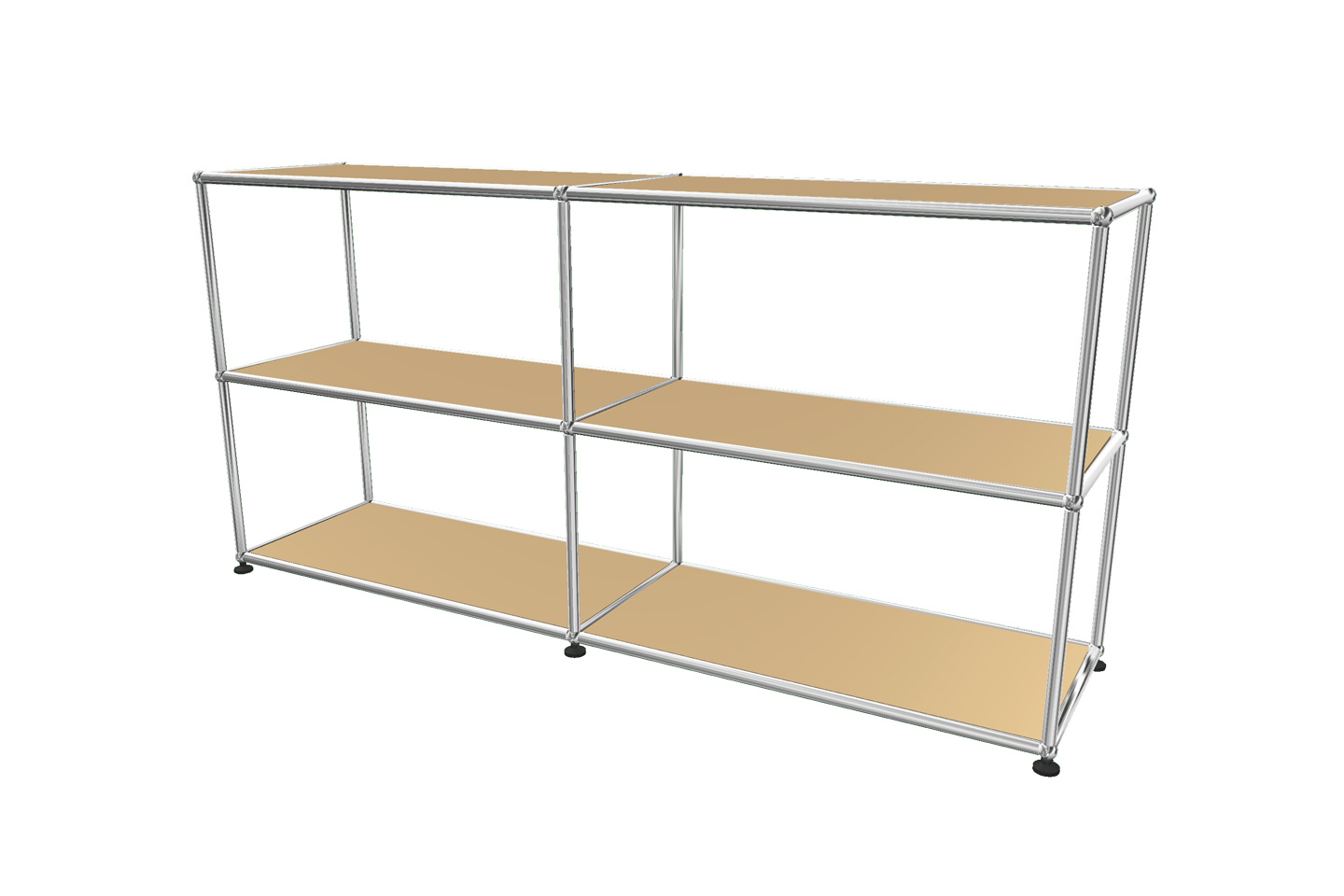 USM Haller Regal / Bücherregal in Breite 150 cm x Tiefe 35 cm