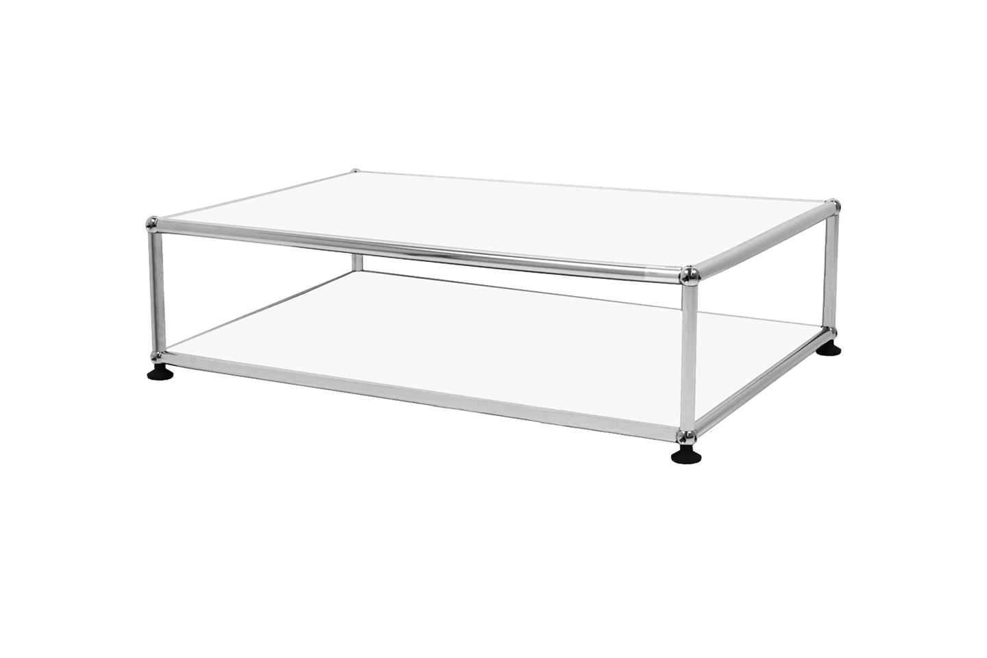 USM Haller Bijzettafel Grafietzwart RAL 9011 75 x 50 cm