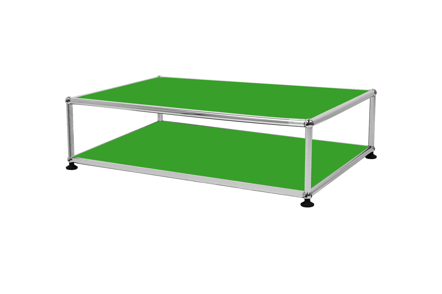 USM Haller Bijzettafel Grafietzwart RAL 9011 75 x 50 cm