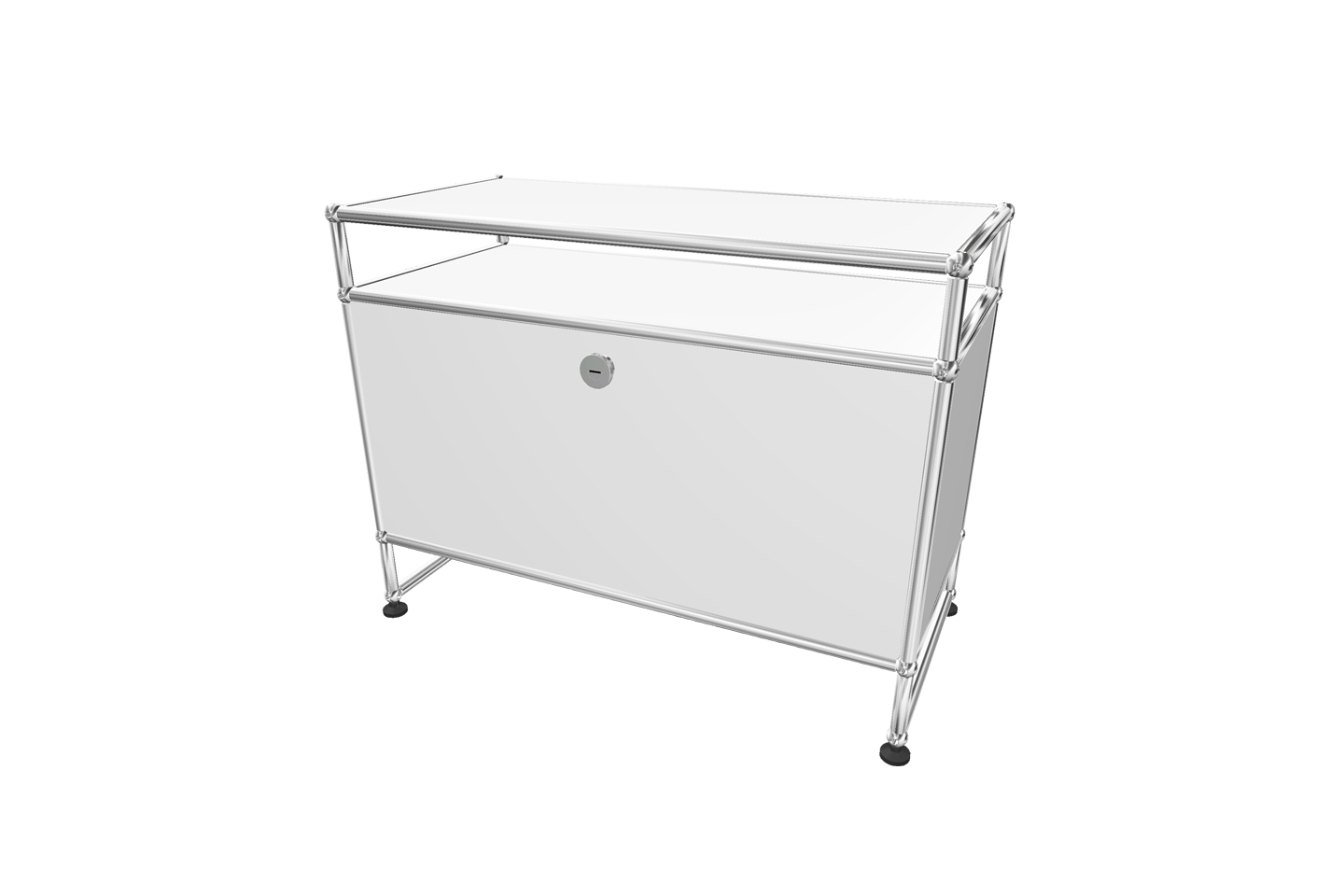 USM Haller TV-Board / Lowboard mit Aufsatz