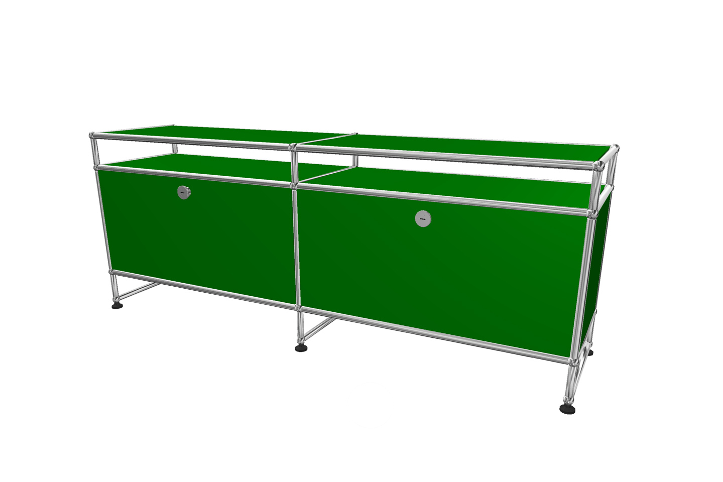 USM Haller TV-Board / Lowboard mit Sockel und Aufsatz