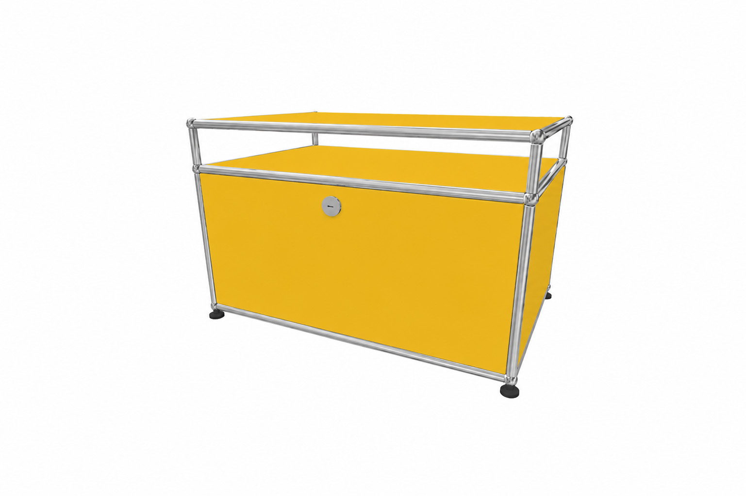 USM Haller TV-Board / Lowboard Grafietzwart RAL 9011