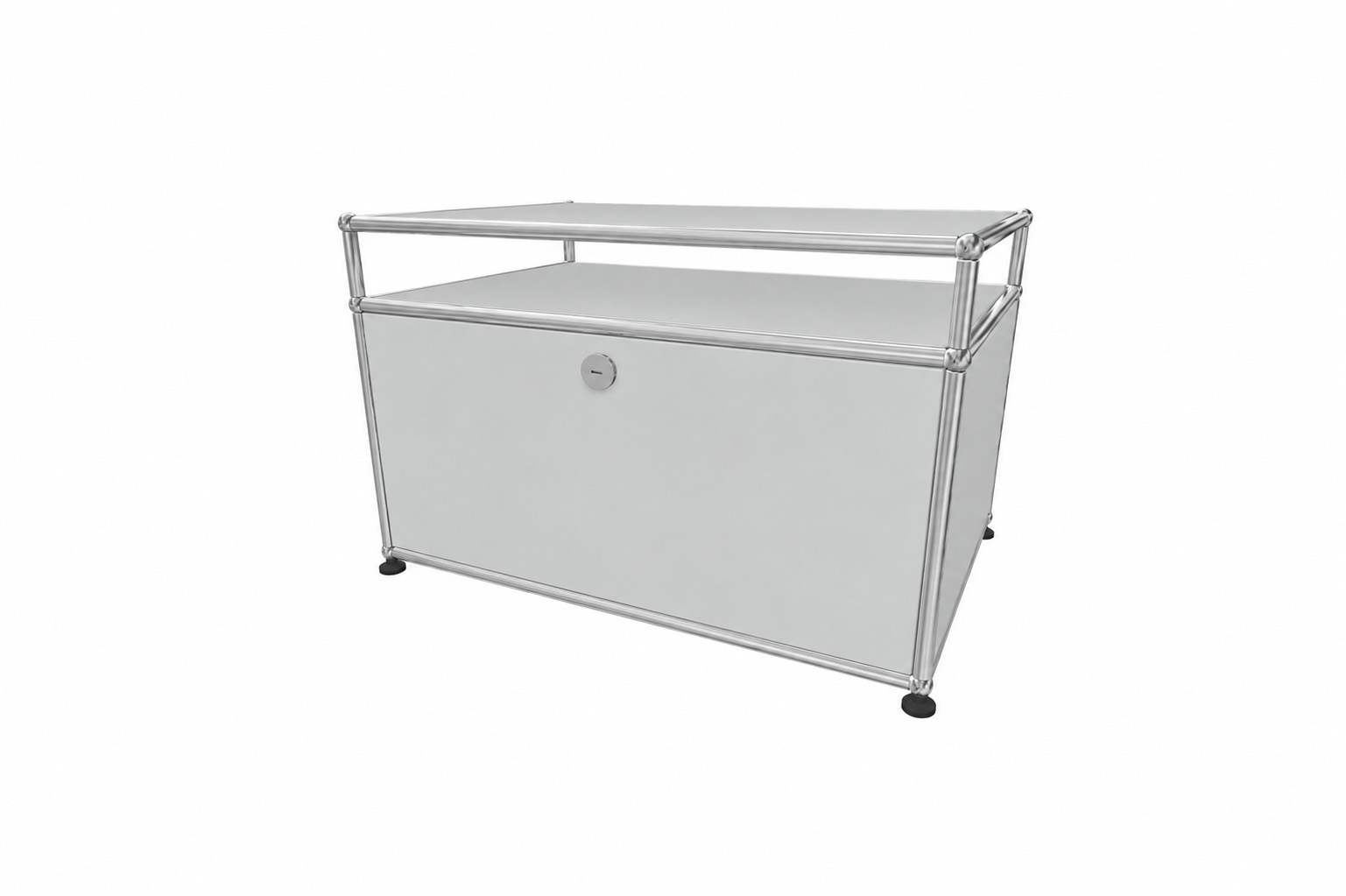 USM Haller TV-Board / Lowboard Grafietzwart RAL 9011