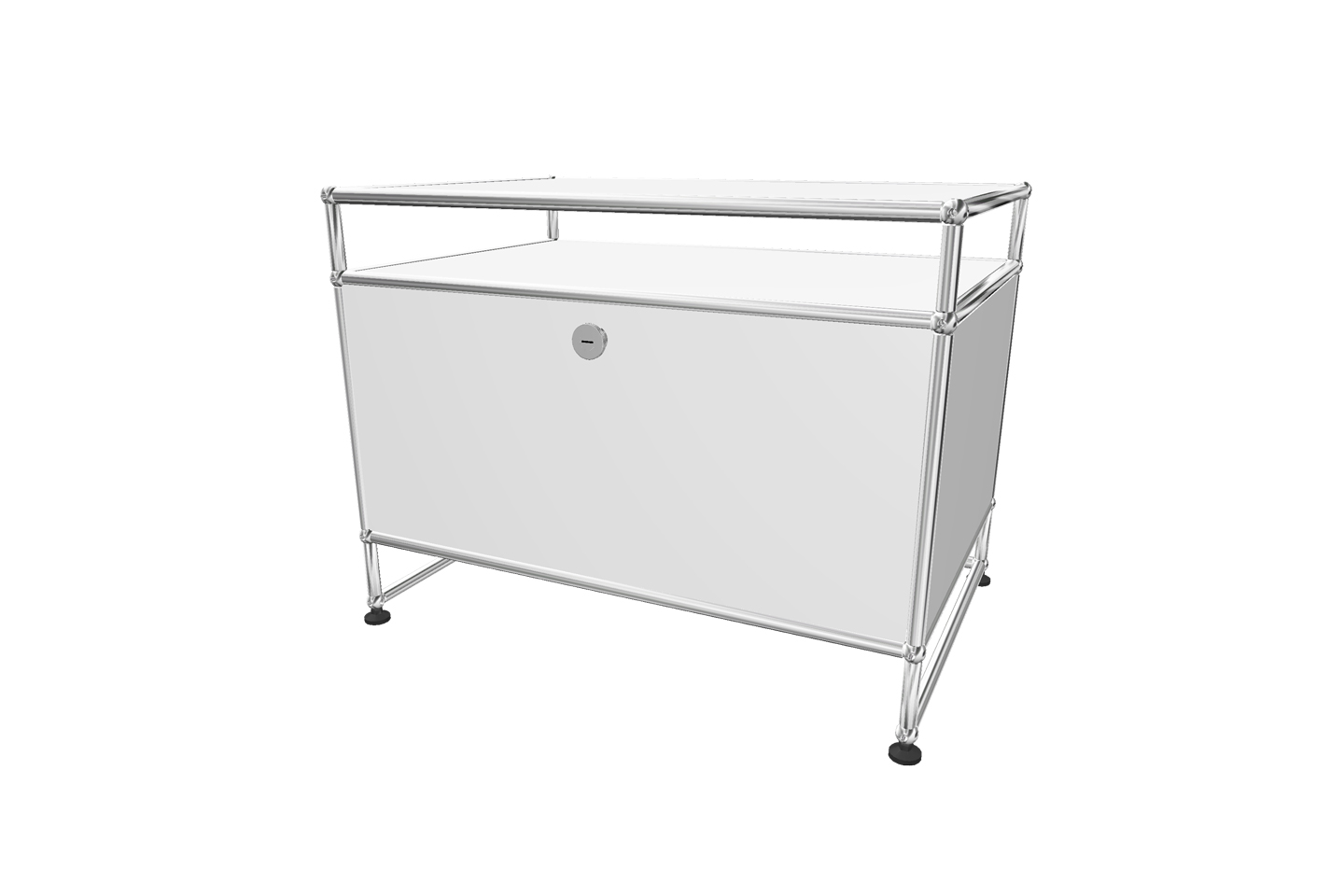 USM Haller TV-Board / Lowboard mit Sockel / Aufsatz Tiefe 50 cm