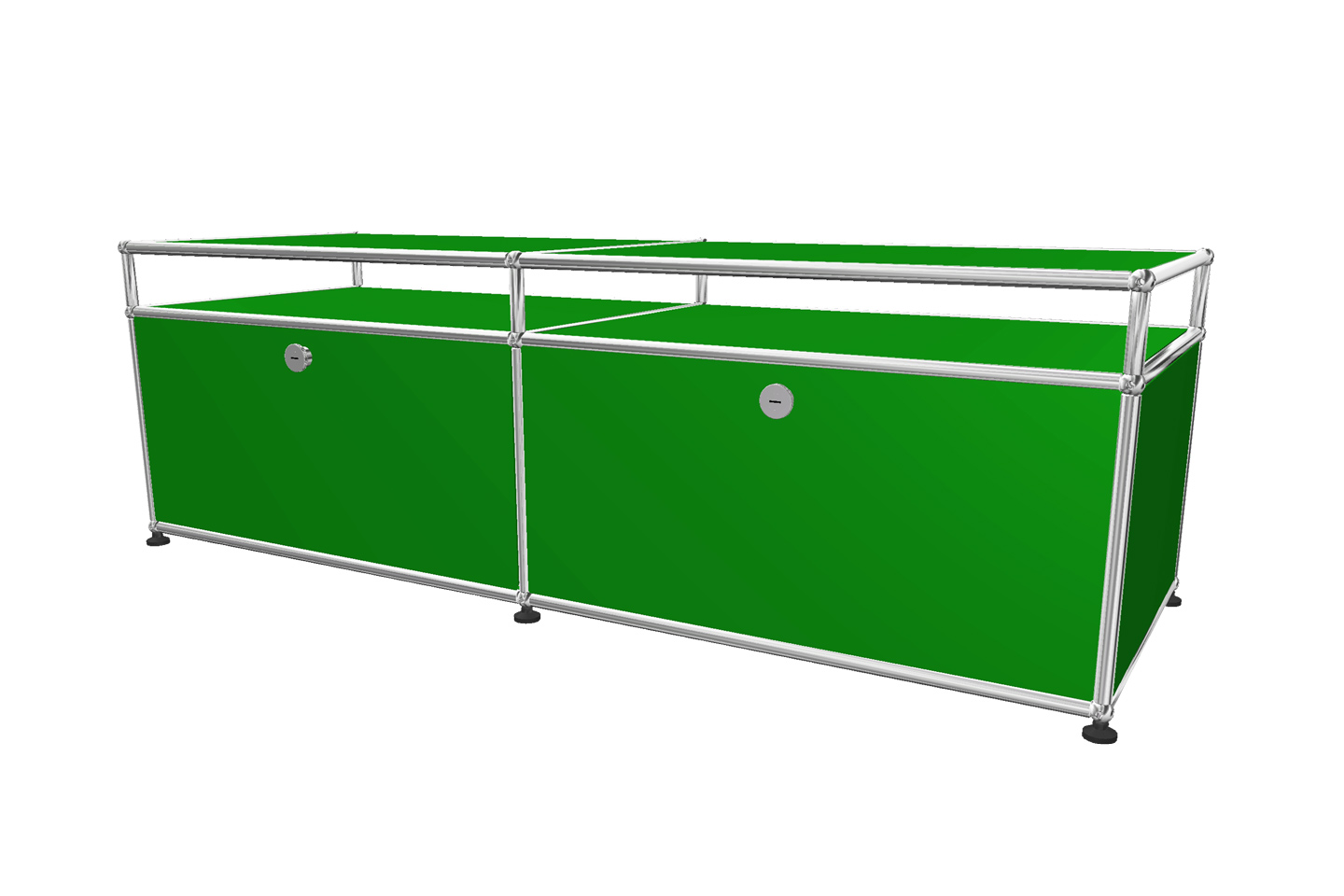 USM Haller TV-Board / Lowboard mit Aufsatz Tiefe 50 cm