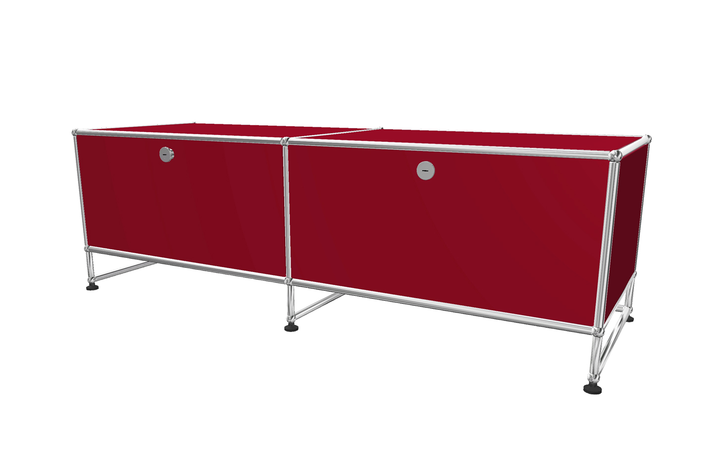 USM Haller TV-Board / Lowboard mit Sockel Tiefe 50 cm