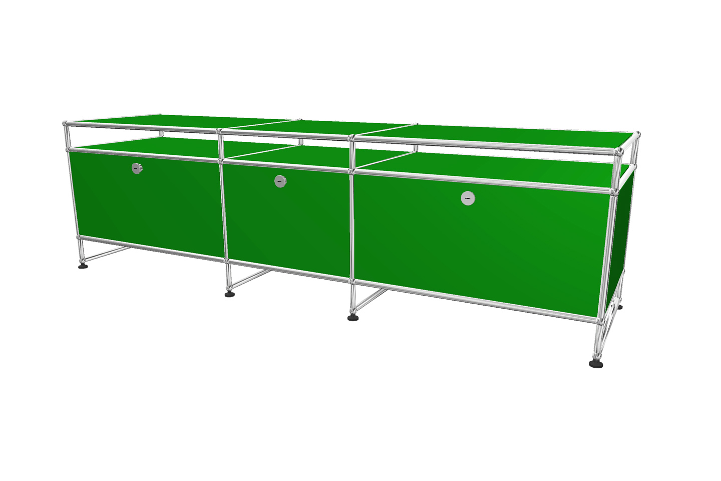 USM Haller TV-Board / Lowboard mit Sockel / Aufsatz Tiefe 50 cm