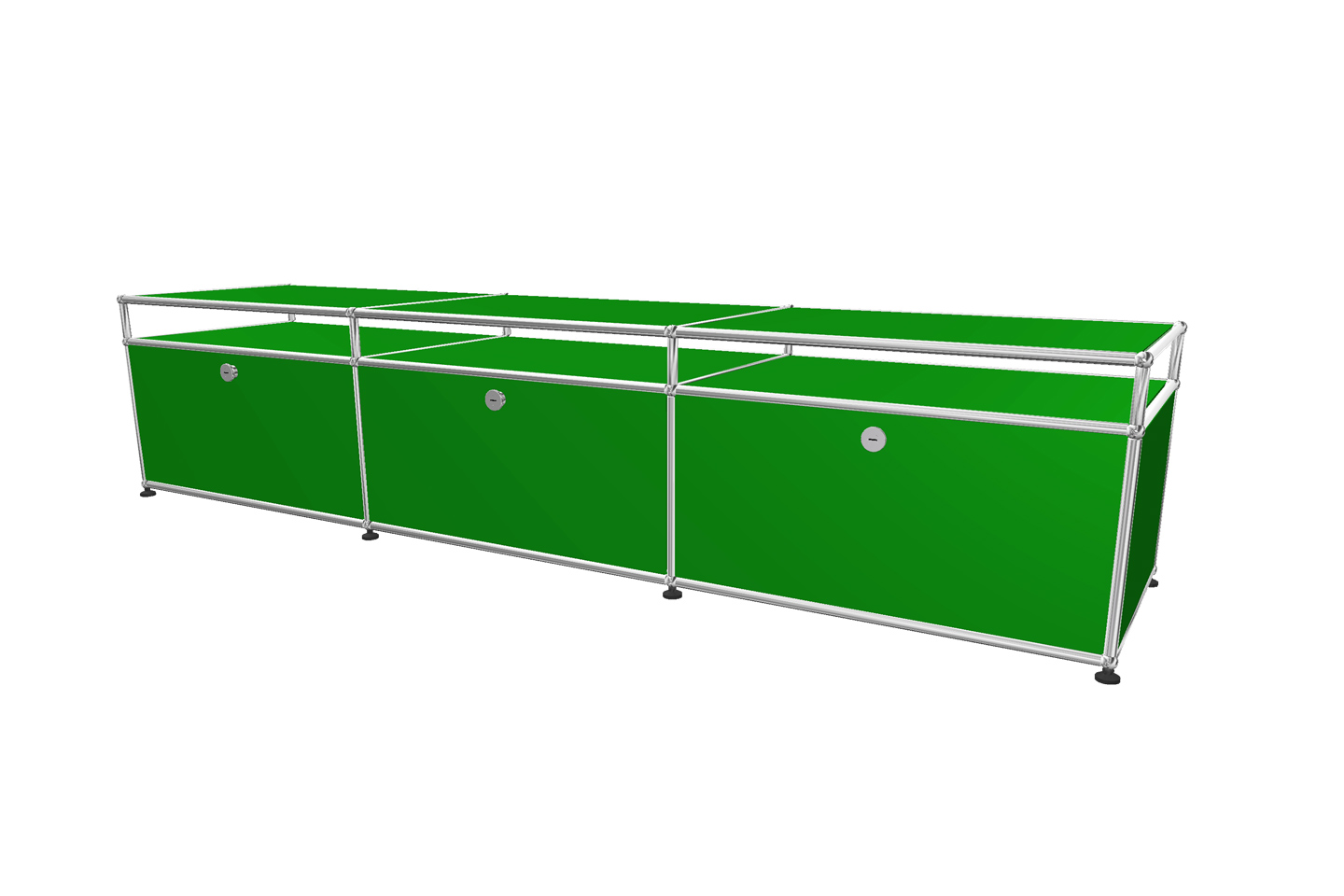 USM Haller TV-Board / Lowboard mit Aufsatz Tiefe 50 cm