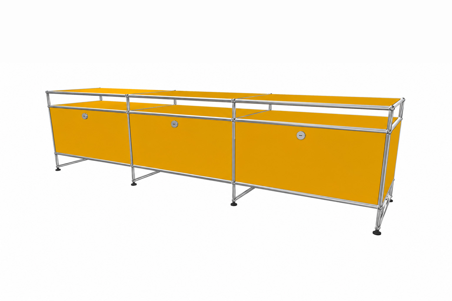 USM Haller TV-Board / Lowboard mit Sockel / Aufsatz Tiefe 50 cm